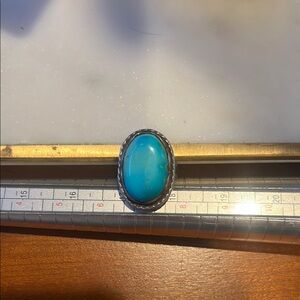 Vintage Turquoise Sterling Silver Ring